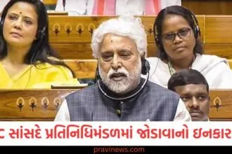 TMC સાંસદે સર્વપક્ષીય પ્રતિનિધિમંડળમાં જોડાવાનો ઇનકાર કર્યો, પોતે કારણ જણાવ્યું https://www.pravinews.com/politics/farmers-stopped-at-shambhu-border-waiting-for-centre-talk-proposals-again-try-to-march-delhi-on-sunday-65790