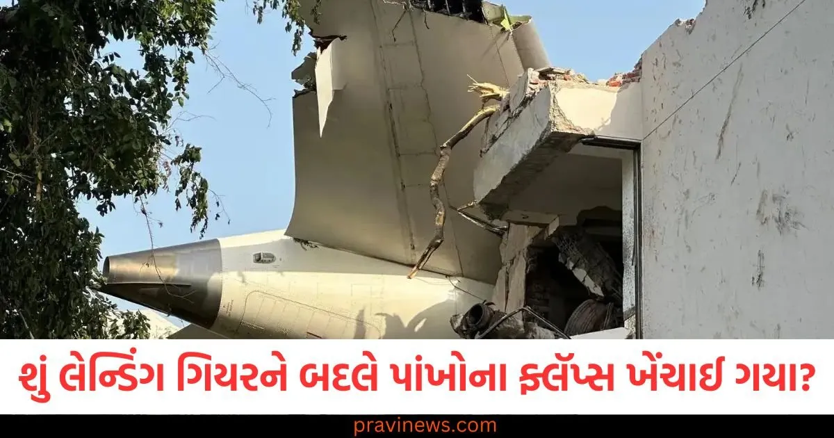 શું લેન્ડિંગ ગિયરને બદલે પાંખોના ફ્લૅપ્સ ખેંચાઈ ગયા? શું આ ભૂલને કારણે એર ઈન્ડિયાનું વિમાન ક્રેશ થયું? https://www.pravinews.com/gujarat-news/ahmedabad-plane-crash-potential-mistake-that-possibly-caused-air-india-plane-crash-127359