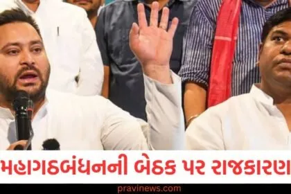 મહાગઠબંધનની બેઠક પર રાજકારણ, ભાજપે કહ્યું- 'એક દાડમ, સો બીમાર', VIPએ શું કહ્યું? https://www.pravinews.com/politics