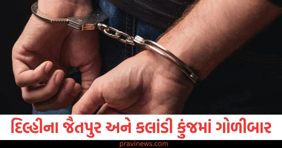 દિલ્હીના જૈતપુર અને કલાંડી કુંજમાં ગોળીબાર, એન્કાઉન્ટરમાં બે ગુનેગારોની ધરપકડ https://www.pravinews.com/gujarat-news/rajkot-news/rajkot-apmc-market-price-today-live-updates-03-06-2025-126280