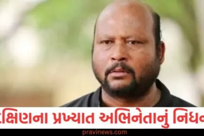 દક્ષિણના પ્રખ્યાત અભિનેતાનું નિધન, આર્થિક સંકટ તેમના મૃત્યુનું કારણ બન્યું, તેમણે હોસ્પિટલમાં અંતિમ શ્વાસ લીધા https://www.pravinews.com