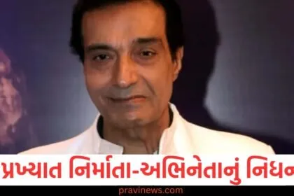 પ્રખ્યાત નિર્માતા-અભિનેતાનું નિધન, આ ગંભીર બીમારીએ લીધો જીવ, ઉદ્યોગમાં શોકનો માહોલ https://www.pravinews.com/entertainment