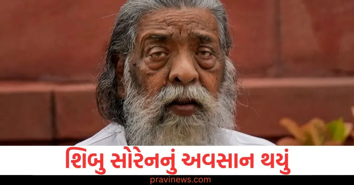 ઝારખંડના પૂર્વ મુખ્યમંત્રી શિબુ સોરેનનું નિધન, 3 દિવસનો રાજ્ય શોક જાહેર https://www.pravinews.com/gujarat-news/ahmedabad-traffic-police-women-security-poster-war-alarmist-messaging-awareness-128780