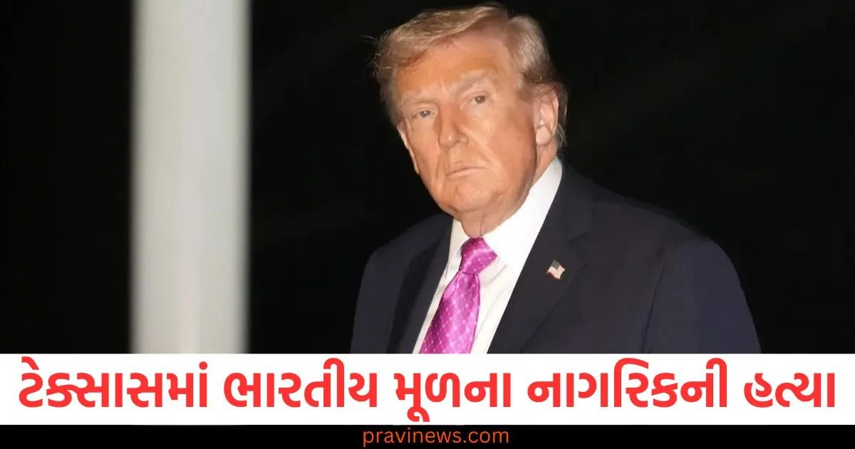 ટેક્સાસમાં ભારતીય મૂળના નાગરિકની હત્યા પર ગુસ્સે ભરાયા અમેરિકન રાષ્ટ્રપતિ ડોનાલ્ડ ટ્રમ્પ, કહી આ મોટી વાત https://www.pravinews.com/international-news/donald-trump-said-on-texas-massacre-the-time-for-leniency-towards-illegal-immigrant-criminals-under-my-administration-is-over-130008