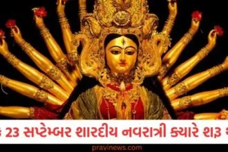Shardiya Navratri 2025: 22 કે 23 સપ્ટેમ્બર શારદીય નવરાત્રી ક્યારે શરૂ થશે? ઘટસ્થાપનના શુભ મુહૂર્તની નોંધ અહીં લો https://www.pravinews.com/navratri/which-fruits-should-not-be-offered-to-goddess-durga-during-navratri-130160