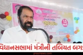 વિધાનસભામાં જવાબ આપતી વખતે મંત્રીની તબિયત બગડી, તેઓ ગૃહમાંથી સીધા હોસ્પિટલ ગયા https://www.pravinews.com/politics/rahul-gandhis-big-allegation-of-vote-theft-exposed-election-commission-calls-this-claim-baseless-130380