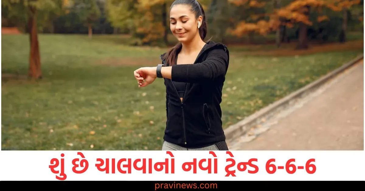 શું છે ચાલવાનો નવો ટ્રેન્ડ 6-6-6, જાણો વજન ઘટાડવામાં આ નવું ફોર્મ્યુલા કેટલું અસરકારક છે? https://www.pravinews.com