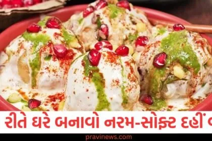 અડદ દાળના નરમ-સોફ્ટ દહીં વડા આ રીતે બનાવો, બધાને આ રેસીપીનો મીઠો અને ખાટો સ્વાદ ગમશે https://www.pravinews.com/food