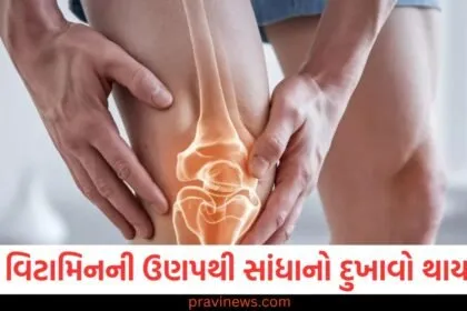 કયા વિટામિનની ઉણપથી સાંધાનો દુખાવો થાય છે? આ વસ્તુઓનું સેવન કરો અને ઉણપ દૂર થશે https://www.pravinews.com/lifestyle