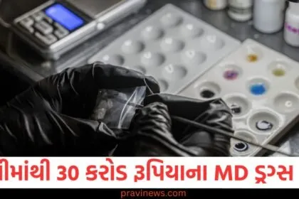 ગુજરાતના વાપીમાંથી 30 કરોડ રૂપિયાના MD ડ્રગ્સ જપ્ત; ATSએ 300 કિલો કાચો માલ પણ જપ્ત કર્યો https://www.pravinews.com/author/zeroerror