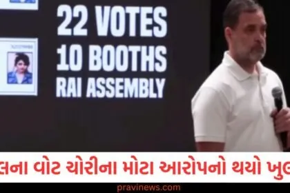 રાહુલ ગાંધીના વોટ ચોરીના મોટા આરોપનો થયો ખુલાસો, ચૂંટણી પંચે આ દાવાને ગણાવ્યો પાયાવિહોણો https://www.pravinews.com/author/zeroerror